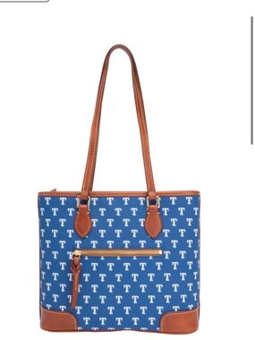 Dooney & Bourke Texas Rangers  Signature Shopper Purse